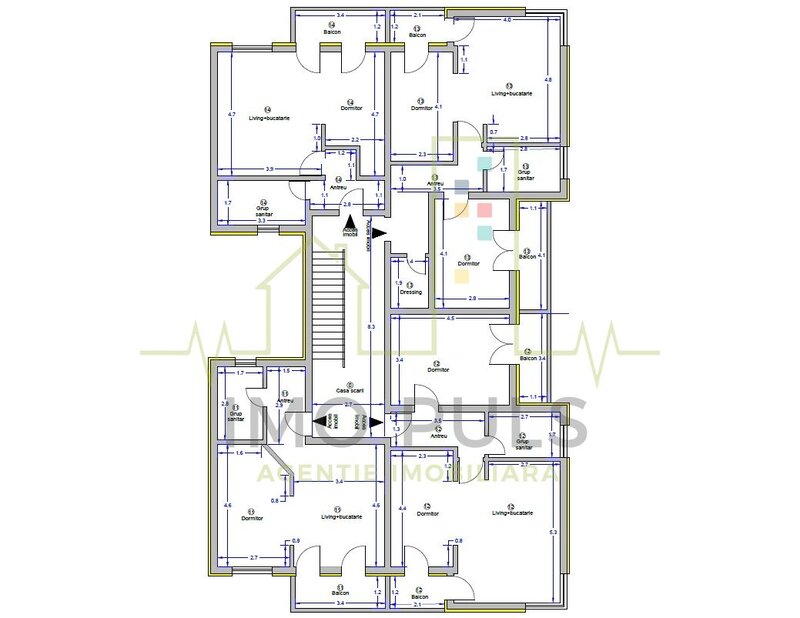 Timisoara Finisat modern. 2 Balcoane. Compartimentat in 3 camere.